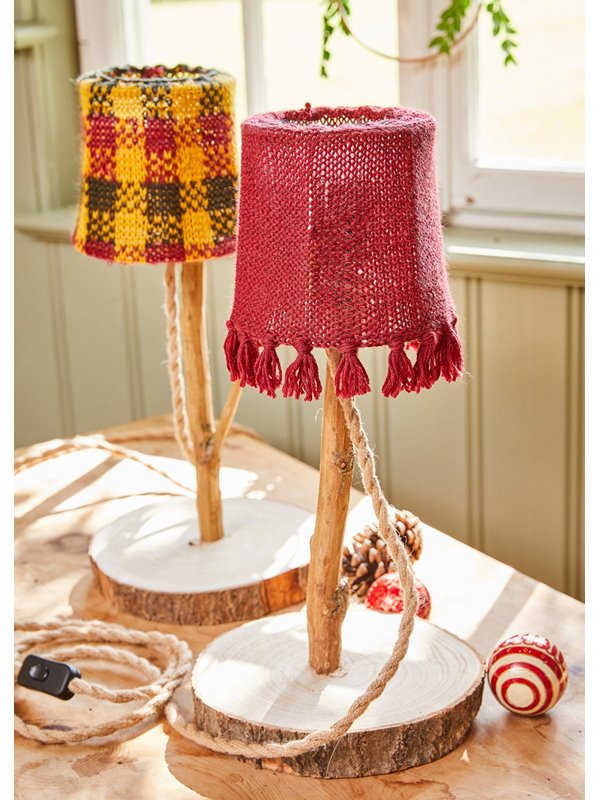 Lana Grossa TISCHLAMPENSCHIRM KARIERT Landlust Alpaka Merino 160