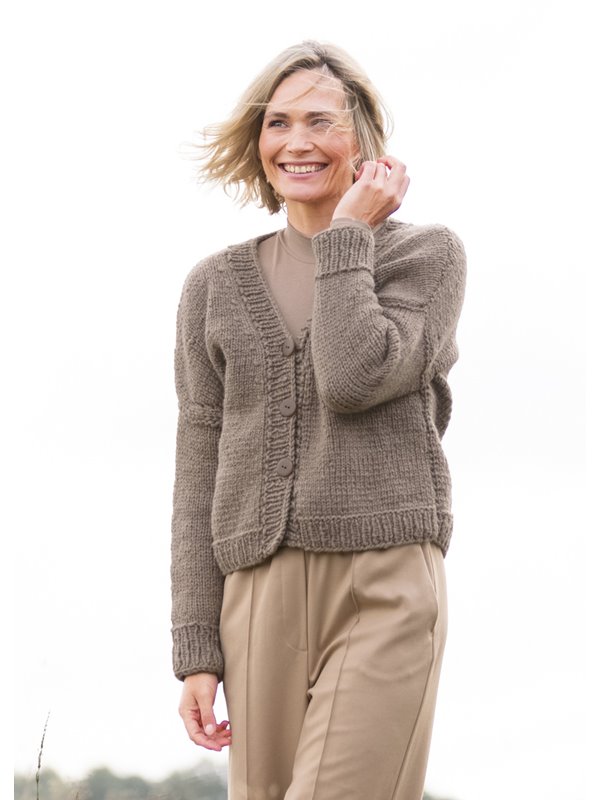 CARDIGAN Landlust Winterwolle von Lana Grossa