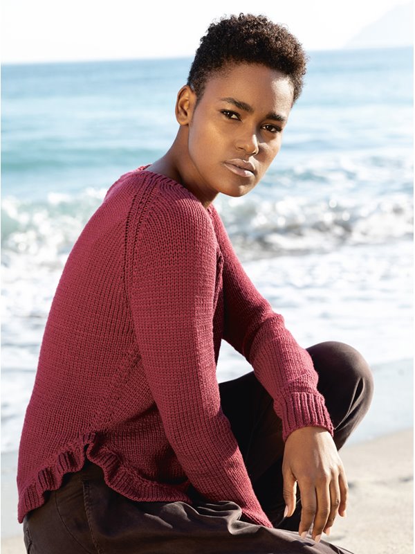 RAGLANPULLOVER Cashseta von Lana Grossa