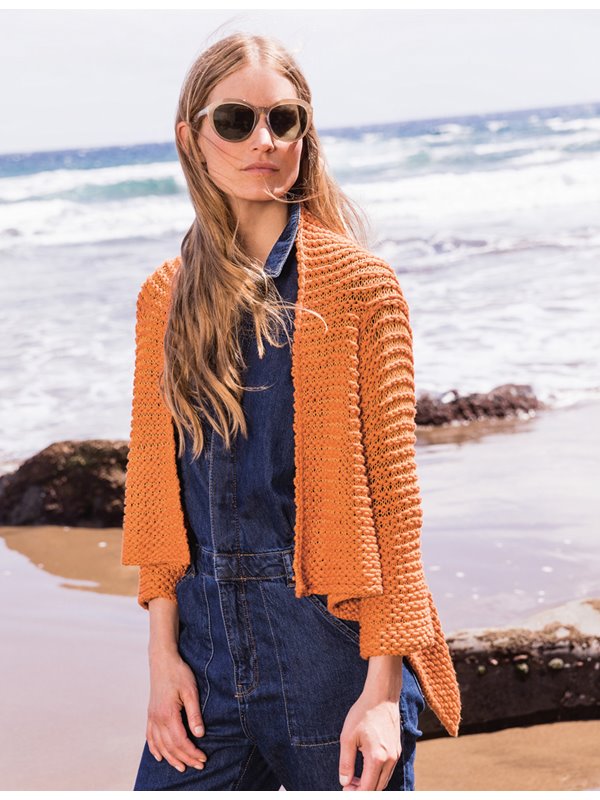 Lana Grossa ZIPFELJACKE Cashseta & Solo Lino