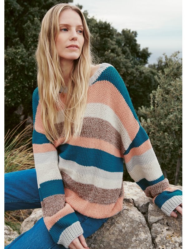 PULLOVER Cashseta, Fourseason & Solo Lino von Lana Grossa