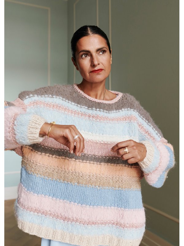 PULLOVER Lala Berlin Lovely Cotton & Lala Berlin Furry von Lana Grossa