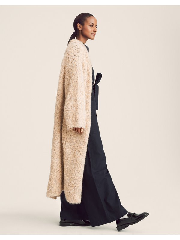 MANTEL Lala Berlin Furry von Lana Grossa