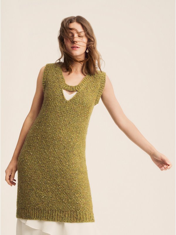 KLEID Lala Berlin Fluffy von Lana Grossa