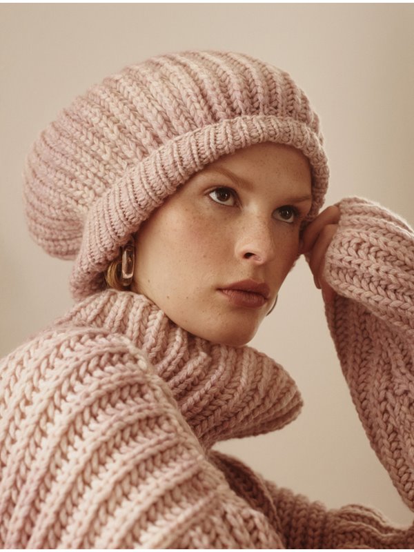 BEANIE/MÜTZE Alta Moda Cashmere 16 Sfumato von Lana Grossa