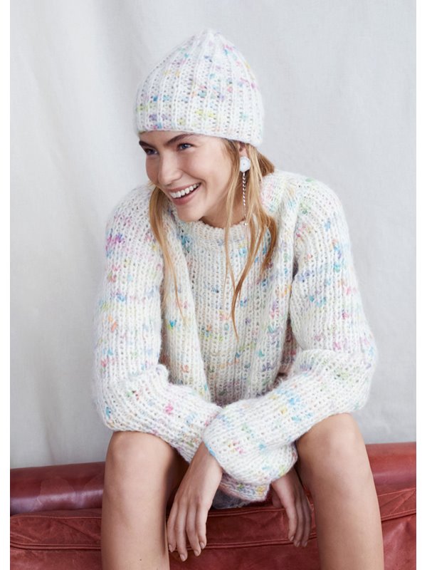 PULLOVER Lala Berlin Lovely Cotton Inserto von Lana Grossa
