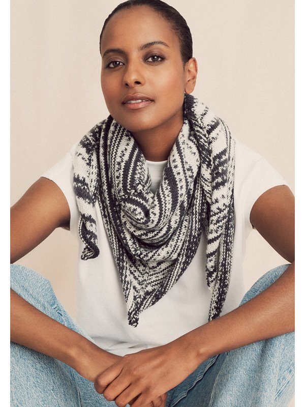 Lana Grossa DREIECKSTUCH About Berlin Meilenweit 6-ply Cashmere