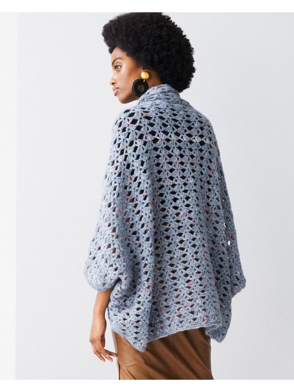 CAPE Lala Berlin Lovely Fine Tweed von Lana Grossa