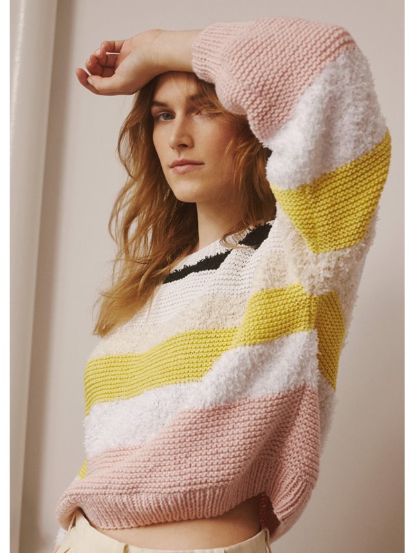 PULLOVER Fourseason, About Berlin Funky & Pima von Lana Grossa