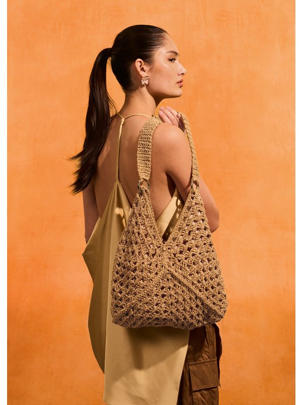 Lana Grossa GRANNYSQUARE TASCHE MIT GLITZER The Core & Glamour