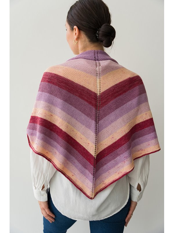 2-KNÄUEL-DREIECKSTUCH Bamboo von Lana Grossa