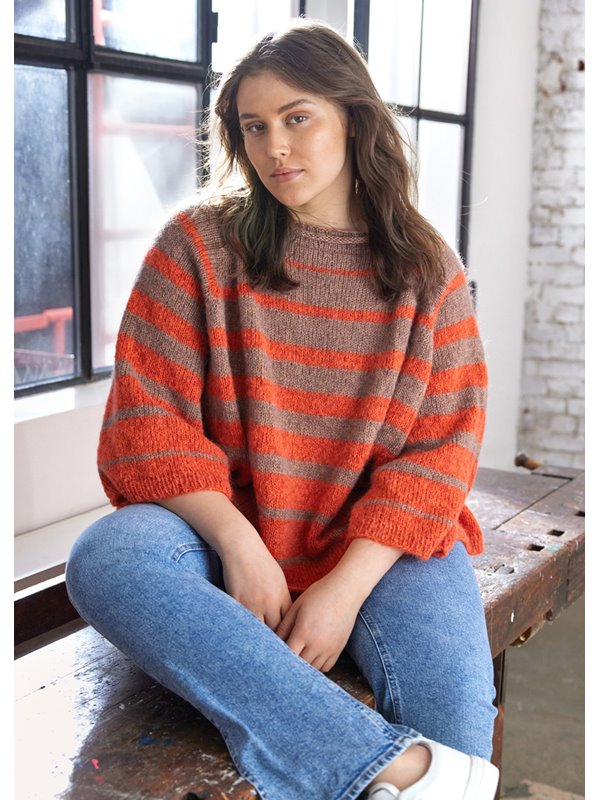 SHIRT SIDNEY Size Plus - Ecopuno & Setasuri von Lana Grossa