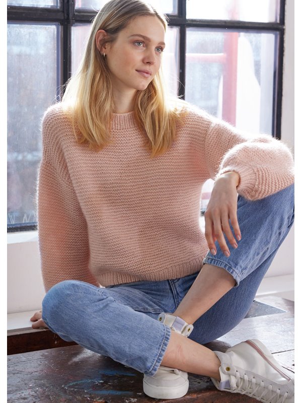 SWEATER CLAUDE Cool Wool Big & Silkhair von Lana Grossa