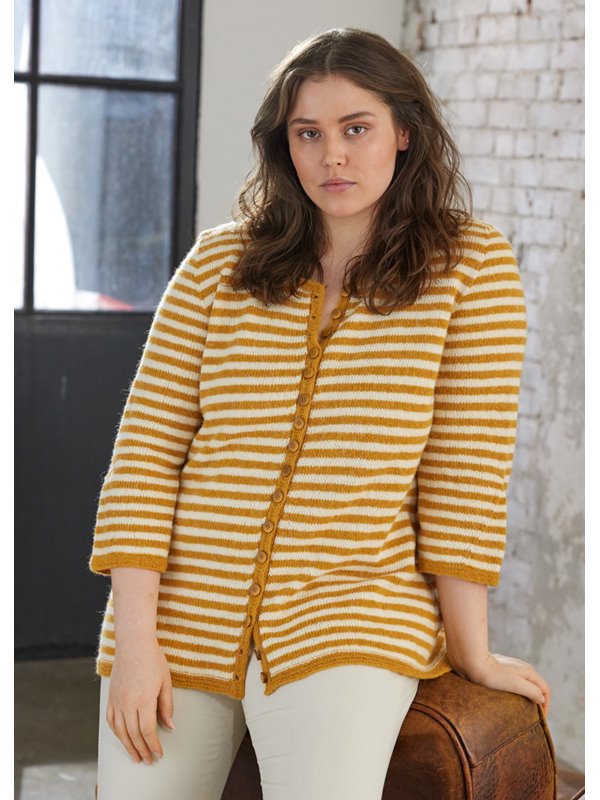 Lana Grossa CARDIGAN BAJADS Size Plus - Ecopuno