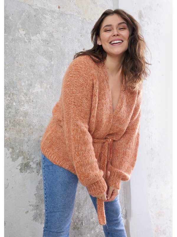 Lana Grossa CARDIGAN JONA Size Plus - Setasuri