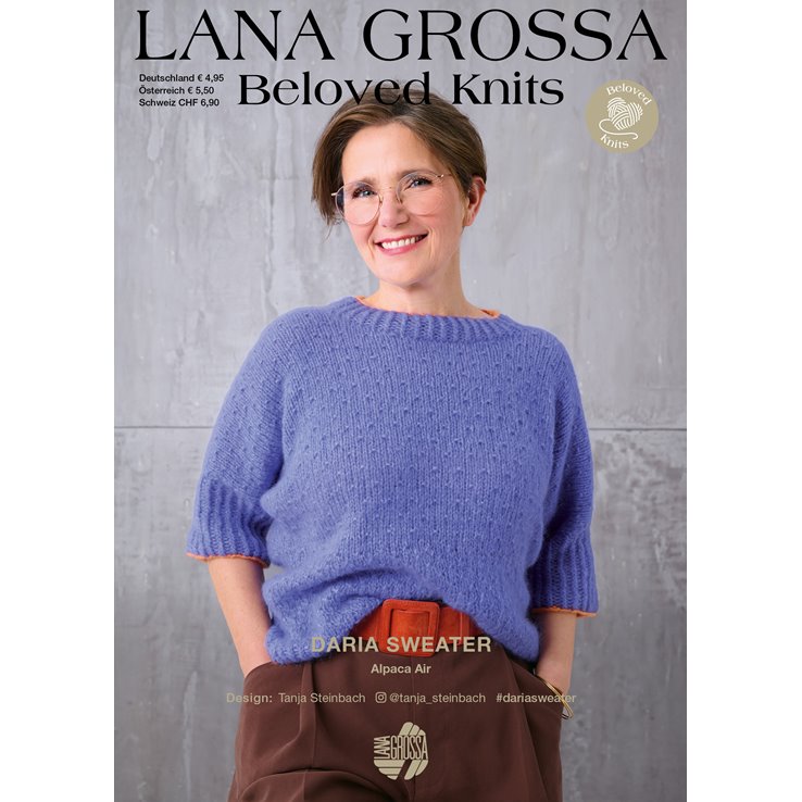 DARIA SWEATER - Beloved Knits No. 5 - von Lana Grossa