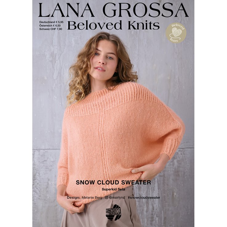 SNOW CLOUD SWEATER - Beloved Knits No. 5 - von Lana Grossa