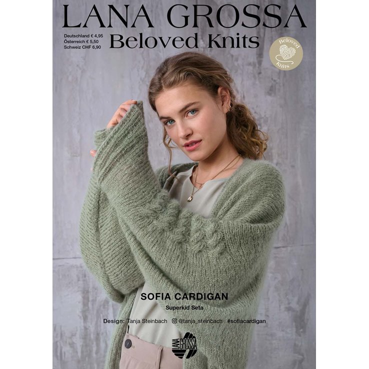 SOFIA CARDIGAN - Beloved Knits No. 5 - von Lana Grossa