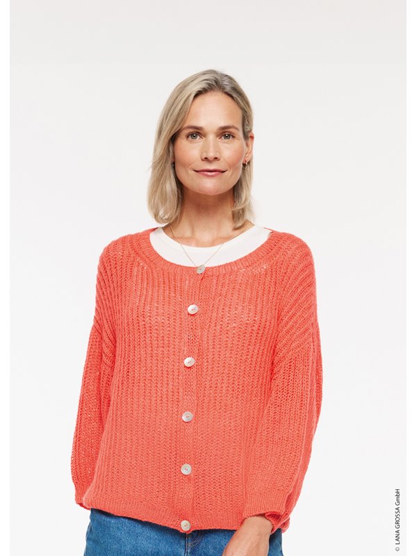 EMILIA CARDIGAN Sottile von Lana Grossa