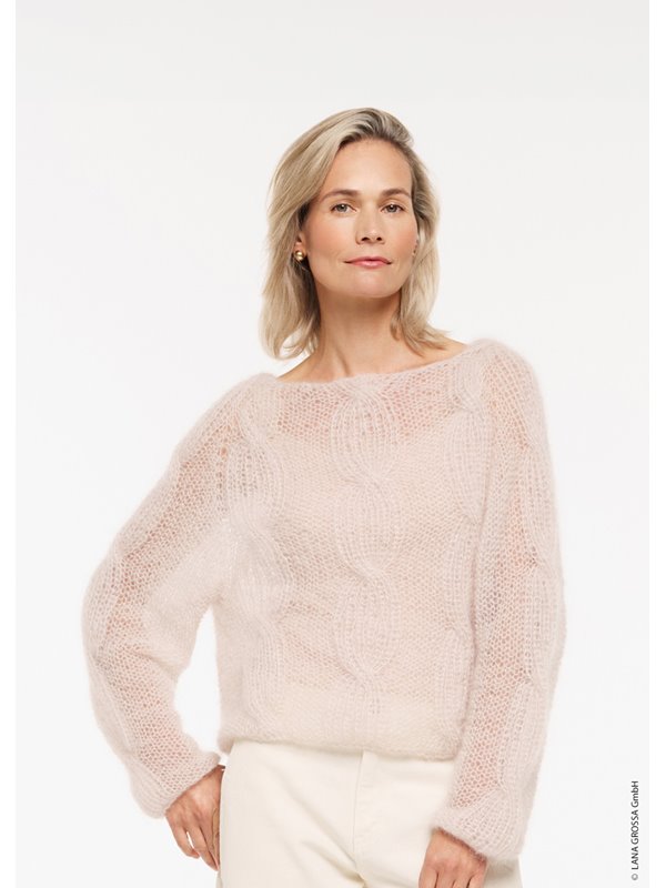 GIULIA SWEATER Silkhair von Lana Grossa