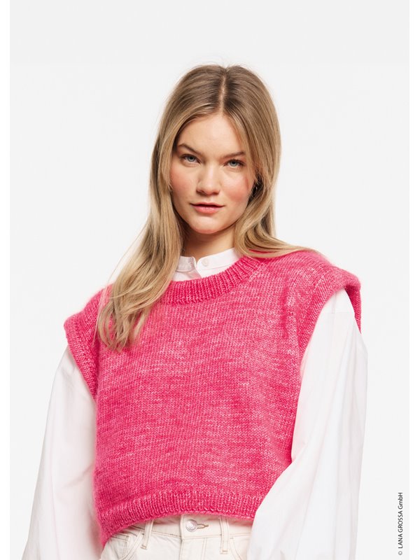 MIA SLIPOVER Cool Wool Vintage & Silkhair von Lana Grossa