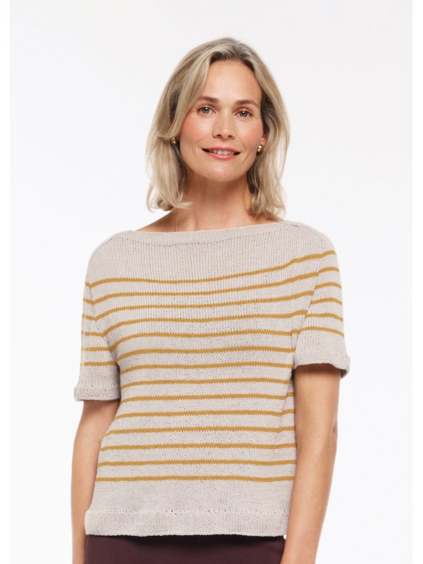 ILARIA SHIRT Cotton Wool von Lana Grossa