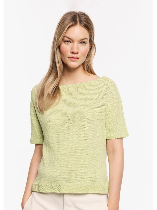 ILARIA SHIRT Cotton Wool von Lana Grossa