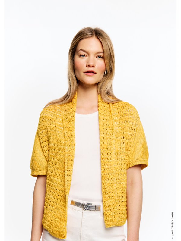 COSIMA VEST Cool Wool Vintage von Lana Grossa