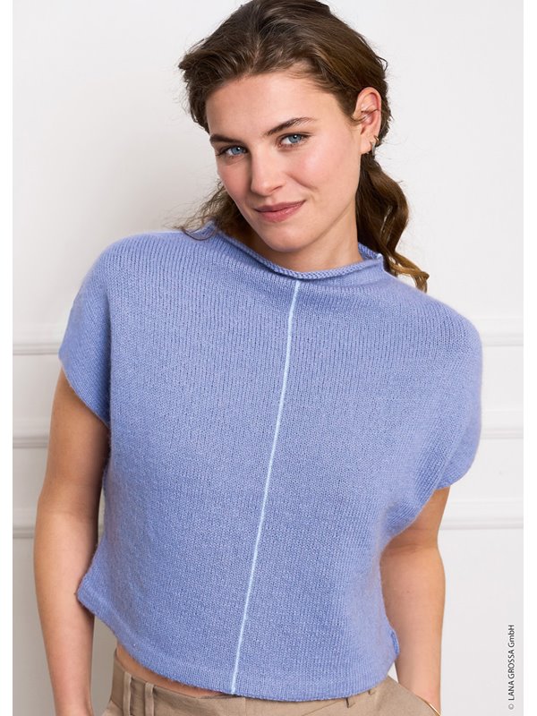 SIMPLE TEE SHIRT Ecopuno von Lana Grossa