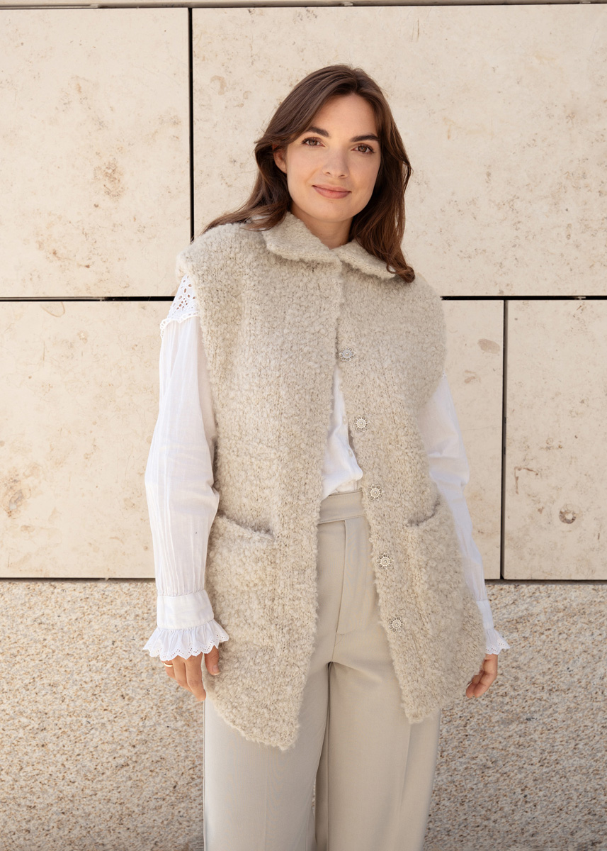 ARCTICTEDDYVEST Orsetto von Lana Grossa