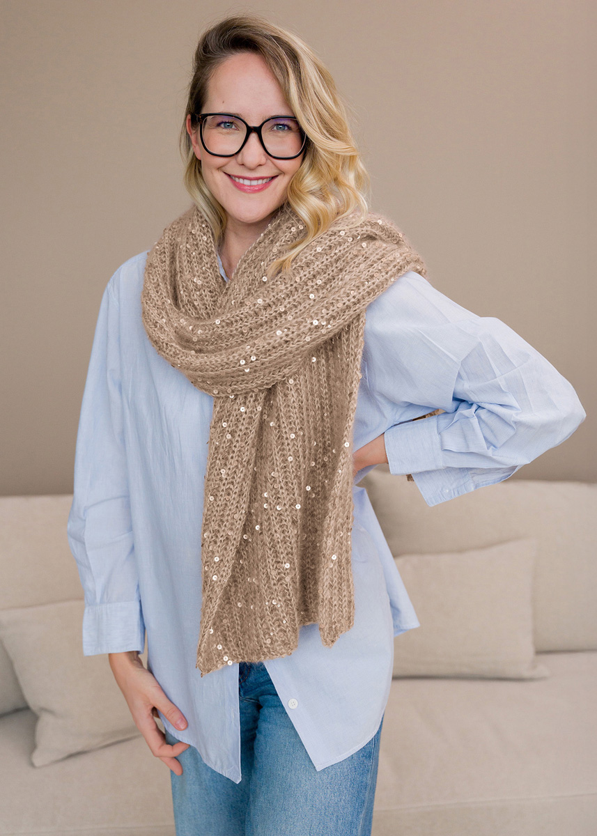 EMI SCARF Cosmo & Silkhair von Lana Grossa