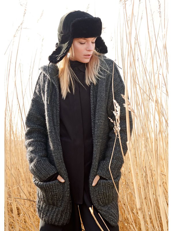 JACKE MIT TASCHEN Insieme von Lana Grossa