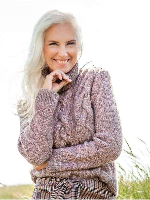 PULLOVER Lala Berlin Shiny von Lana Grossa