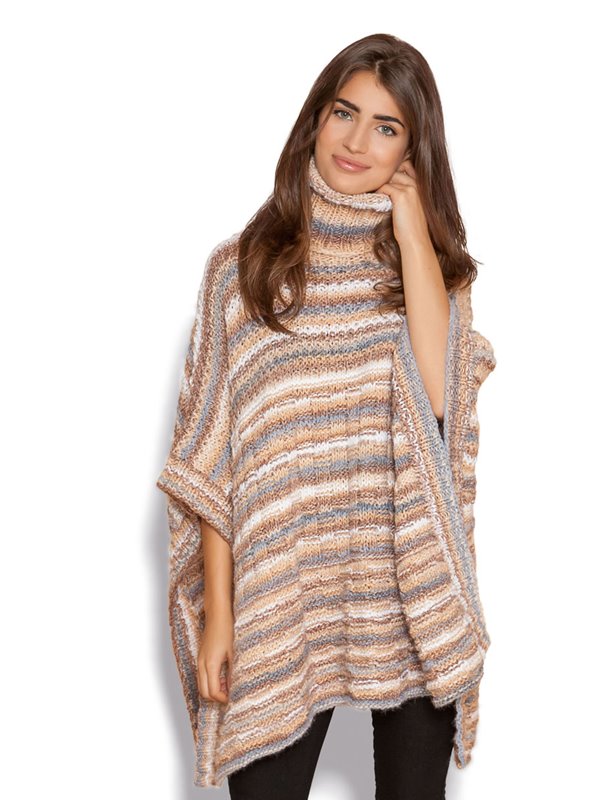 ROLLKRAGENCAPE Cappello von Lana Grossa