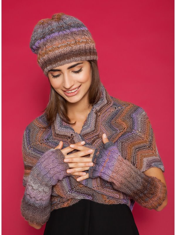 Lana Grossa DREIECKTUCH Cinque Multi