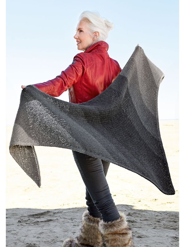 DREIECKSTUCH Cool Wool Big 1:1 von Lana Grossa