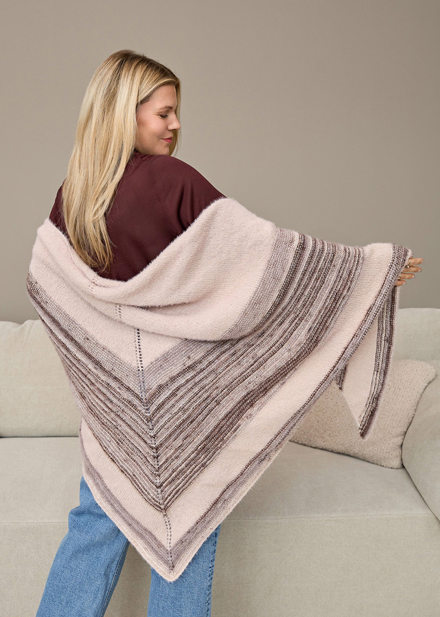 DREIECKSTUCH Cosy Socks & Cosy Socks Soft Stripes von Lana Grossa