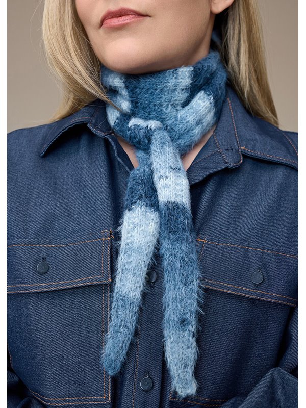 Lana Grossa MINISCHAL Cosy Socks Soft Stripes