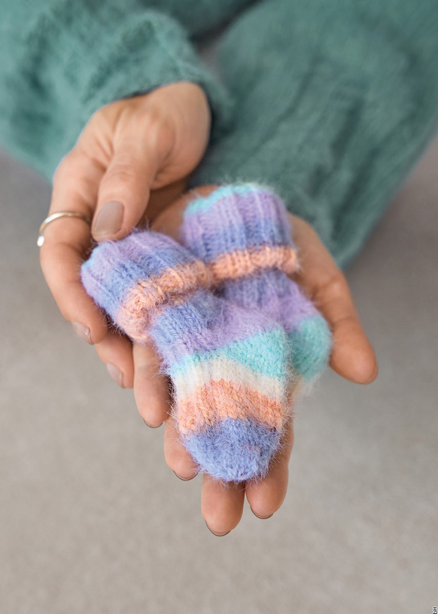 BABYSOCKEN Cosy Socks Multi Stripes von Lana Grossa