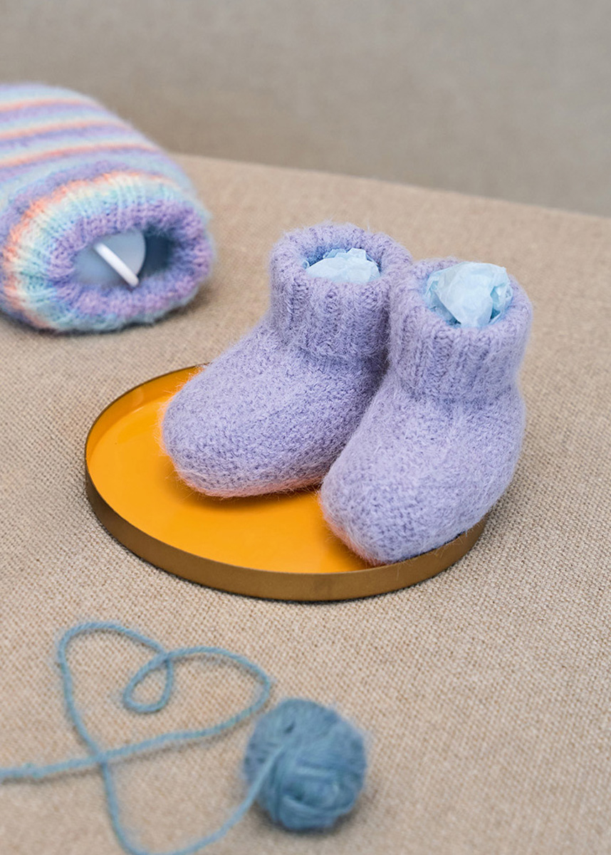 BABYSCHUHE Cosy Socks von Lana Grossa