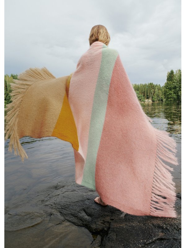COLOR BLOCK DECKE Brigitte No. 3 von Lana Grossa