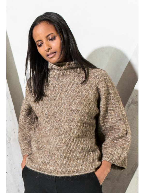 PULLOVER Garzato Fleece von Lana Grossa