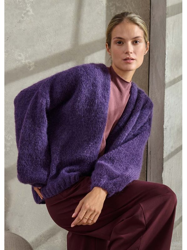 OVERSIZE-JACKE Alpaca Air II von Lana Grossa