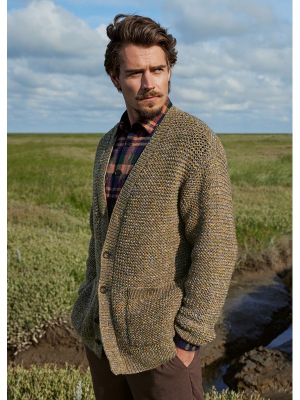 JACKE Cool Merino Print von Lana Grossa