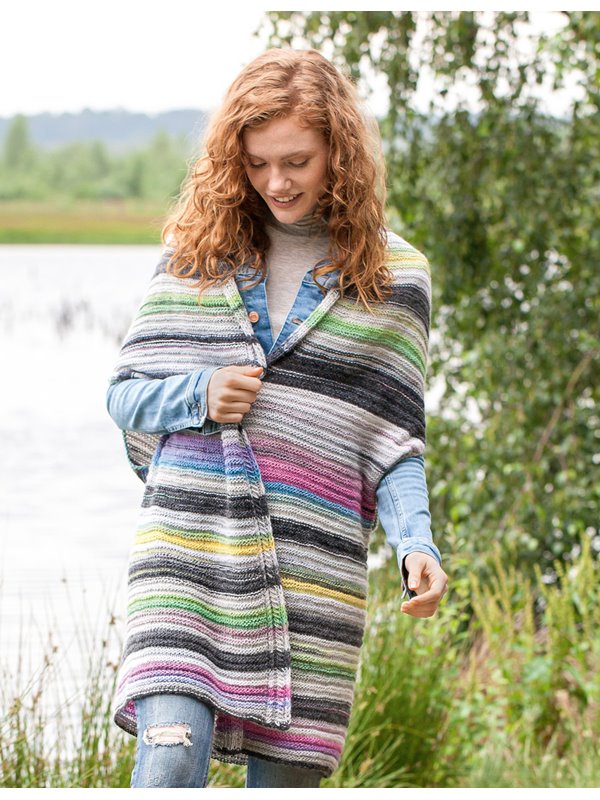 Lana Grossa KAPUZENCAPE Gomitolo Molto