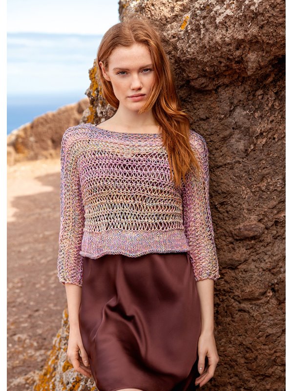 PULLOVER Gomitolo Summer Tweed von Lana Grossa