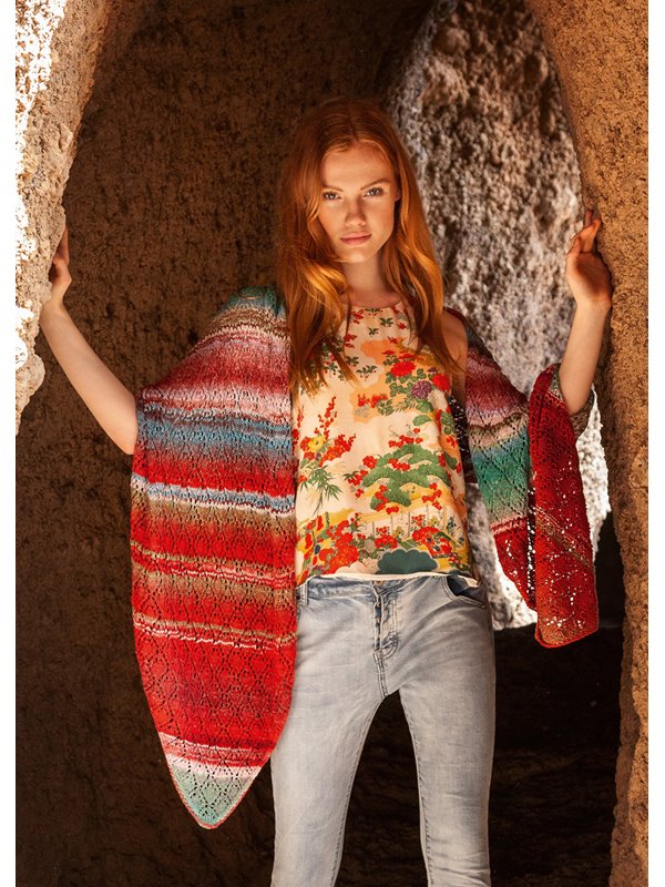 Lana Grossa STOLA Gomitolo Denim Inca