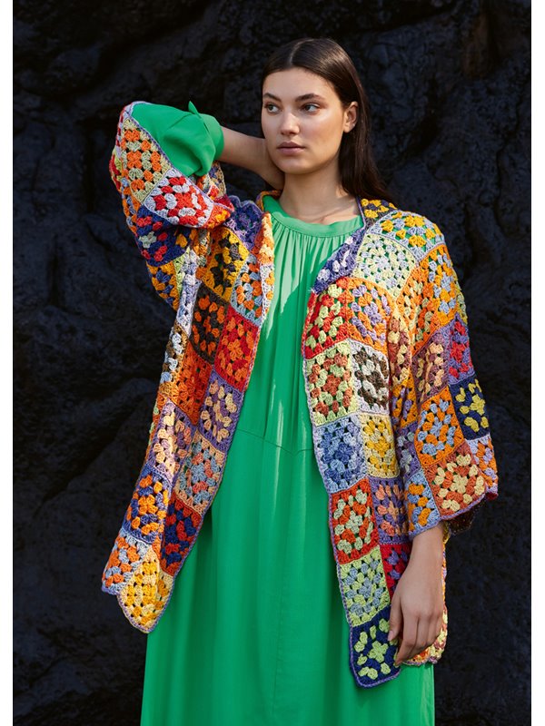 GRANNY-JACKE Gomitolo Aloha von Lana Grossa