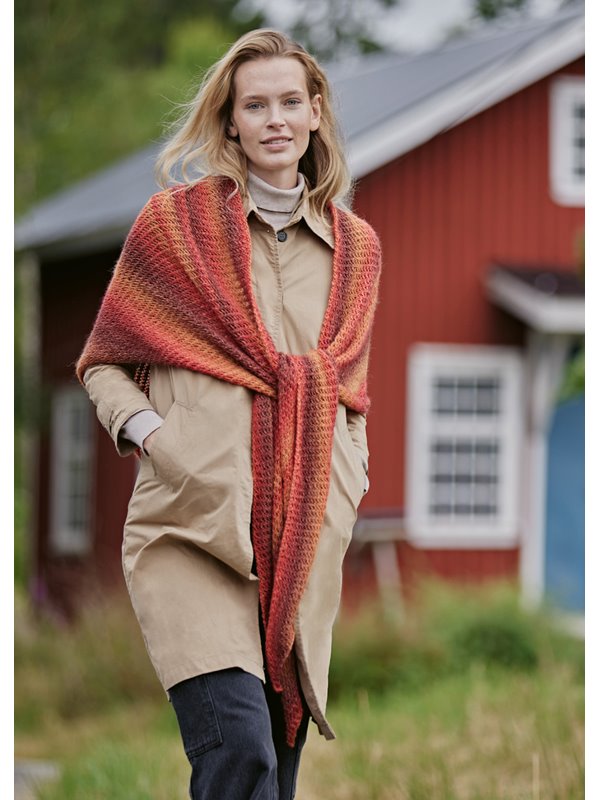 DREIECKSTUCH Gomitolo Alpaca von Lana Grossa