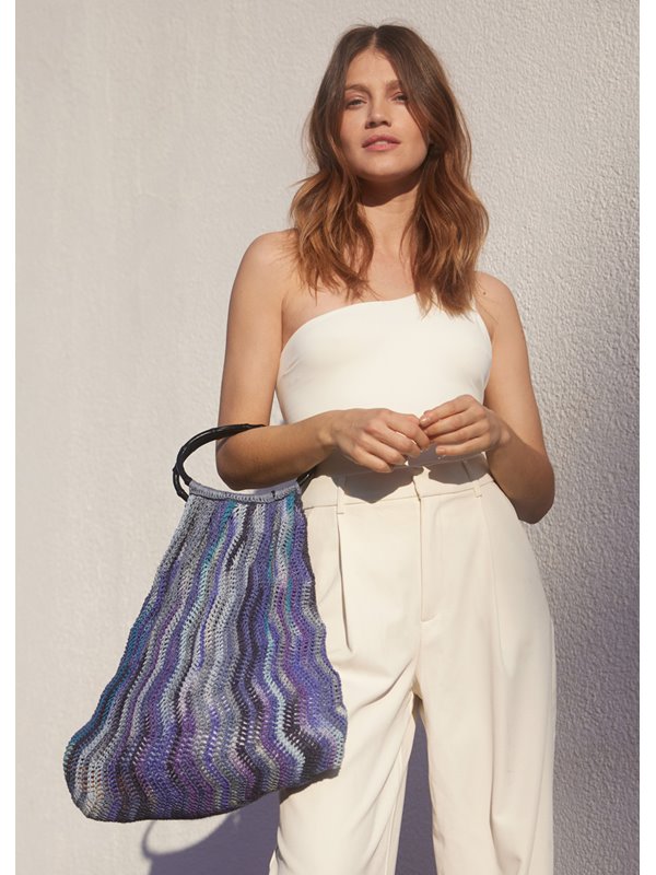 HÄKELTASCHE Gomitolo Lino von Lana Grossa